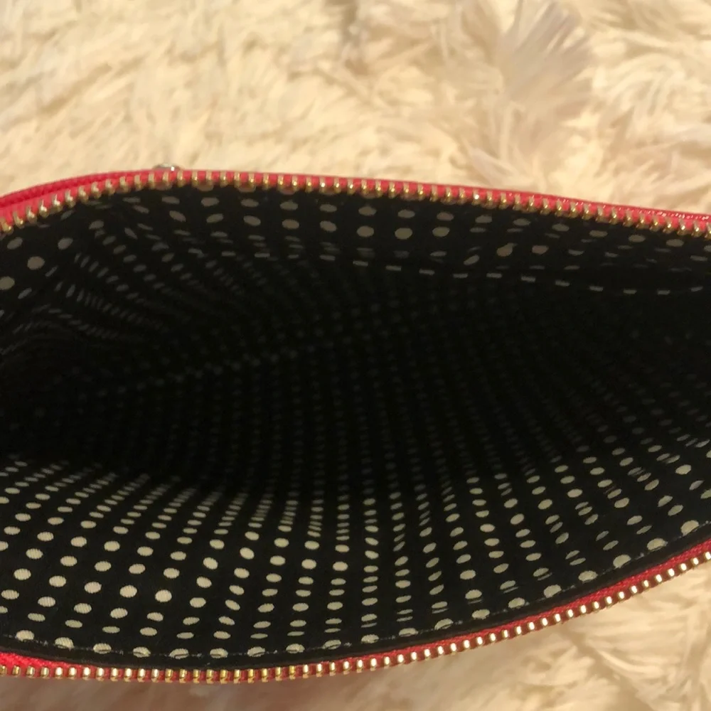 Kate Spade ♠️ hot pink clutch pouch bag NWT